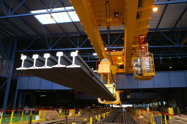 Un’acciaieria francese riceve un importante ordine per una linea ferroviaria ad alta velocità